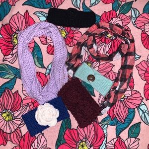 ☆ scarf and head wrap bundle